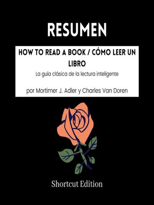 cover image of RESUMEN--How to Read a Book / Cómo leer un libro